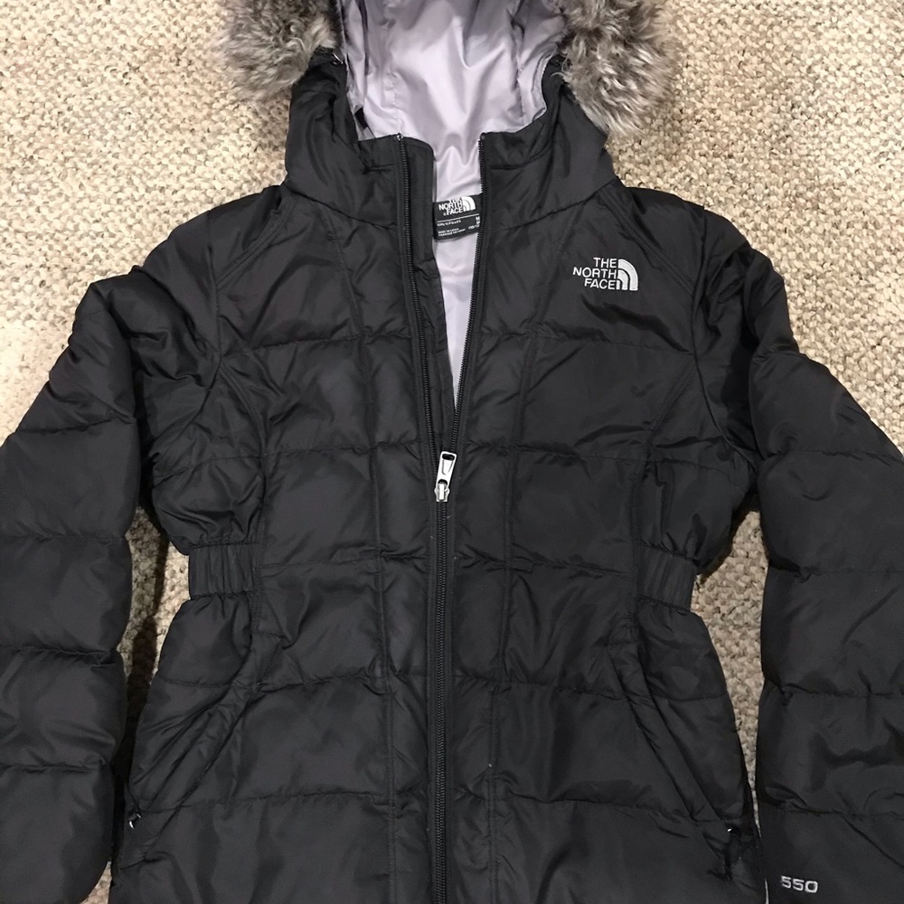 North Face Girls Size M 10/12 Down Coat